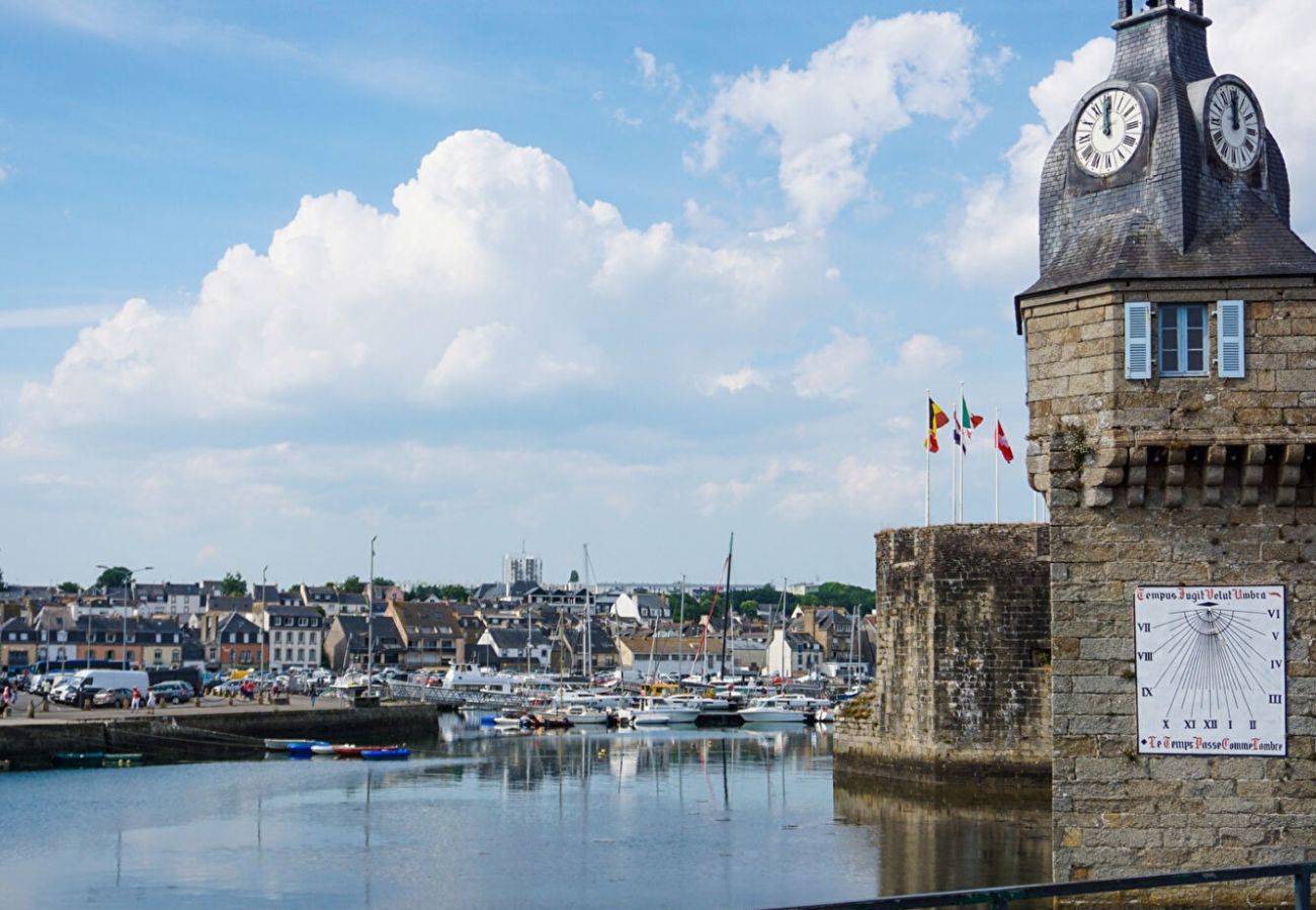 Appartement à Concarneau - -ESCALE- CONCARNEAU GRANDE TERRASSE ET PARKING