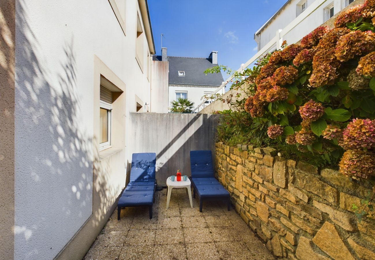 Appartement à Concarneau - -ESCALE- CONCARNEAU GRANDE TERRASSE ET PARKING