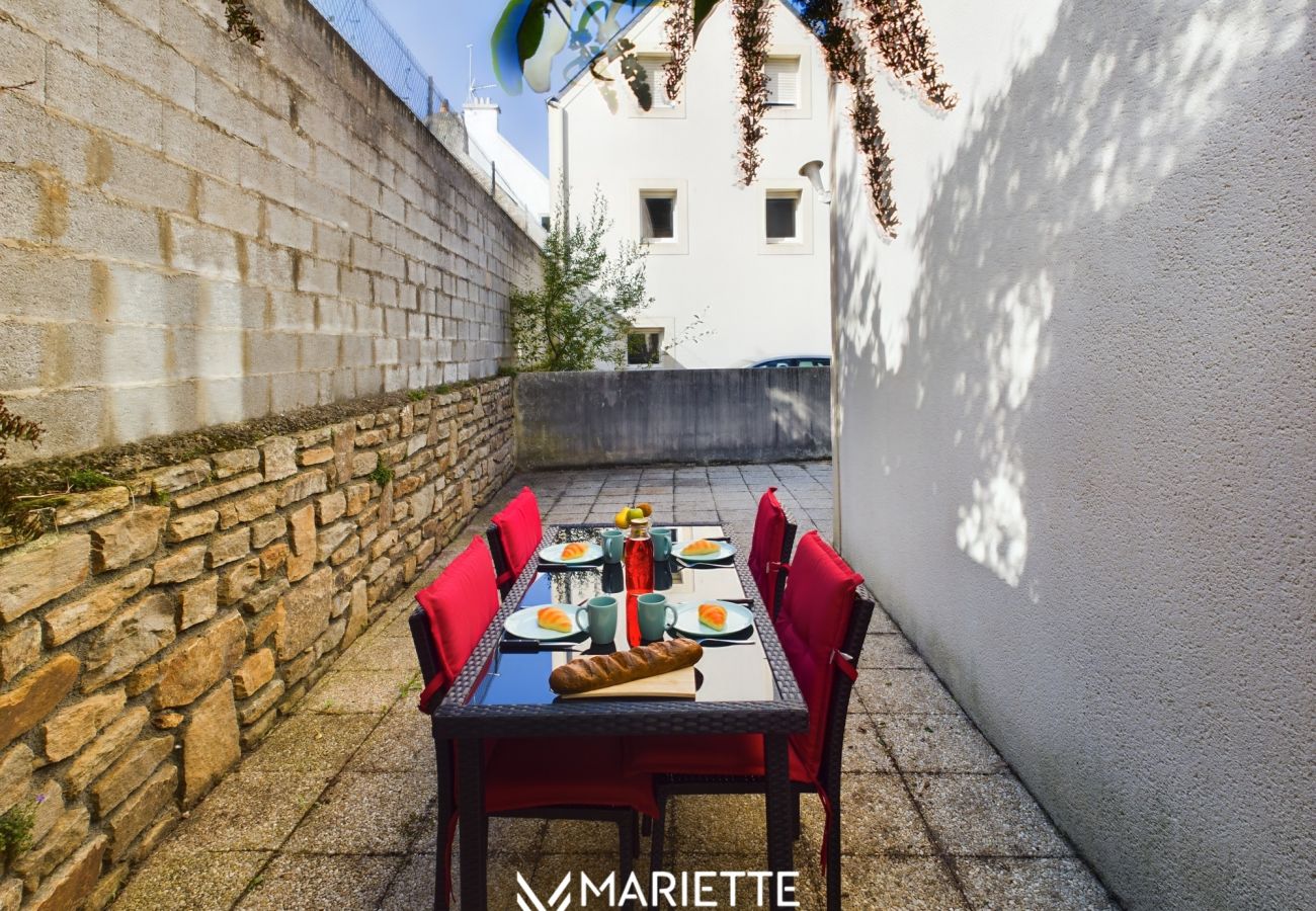 Appartement à Concarneau - -ESCALE- CONCARNEAU GRANDE TERRASSE ET PARKING