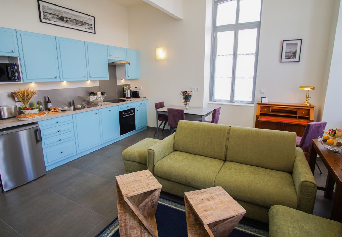 Appartement à Concarneau - -LE BOUDOIR- ÉLÉGANT T2 CONCARNEAU HYPERCENTRE