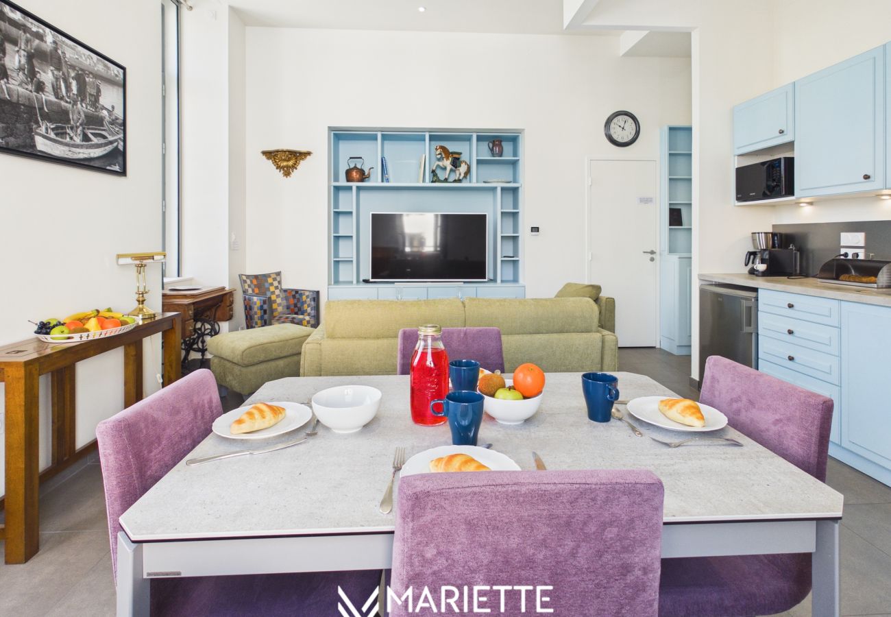 Appartement à Concarneau - -LE BOUDOIR- ÉLÉGANT T2 CONCARNEAU HYPERCENTRE