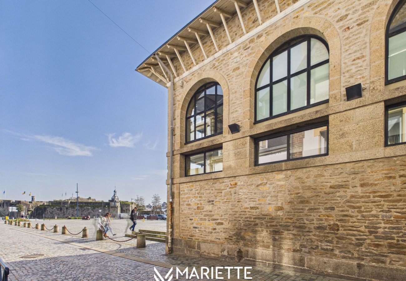 Appartement à Concarneau - -LE BOUDOIR- ÉLÉGANT T2 CONCARNEAU HYPERCENTRE
