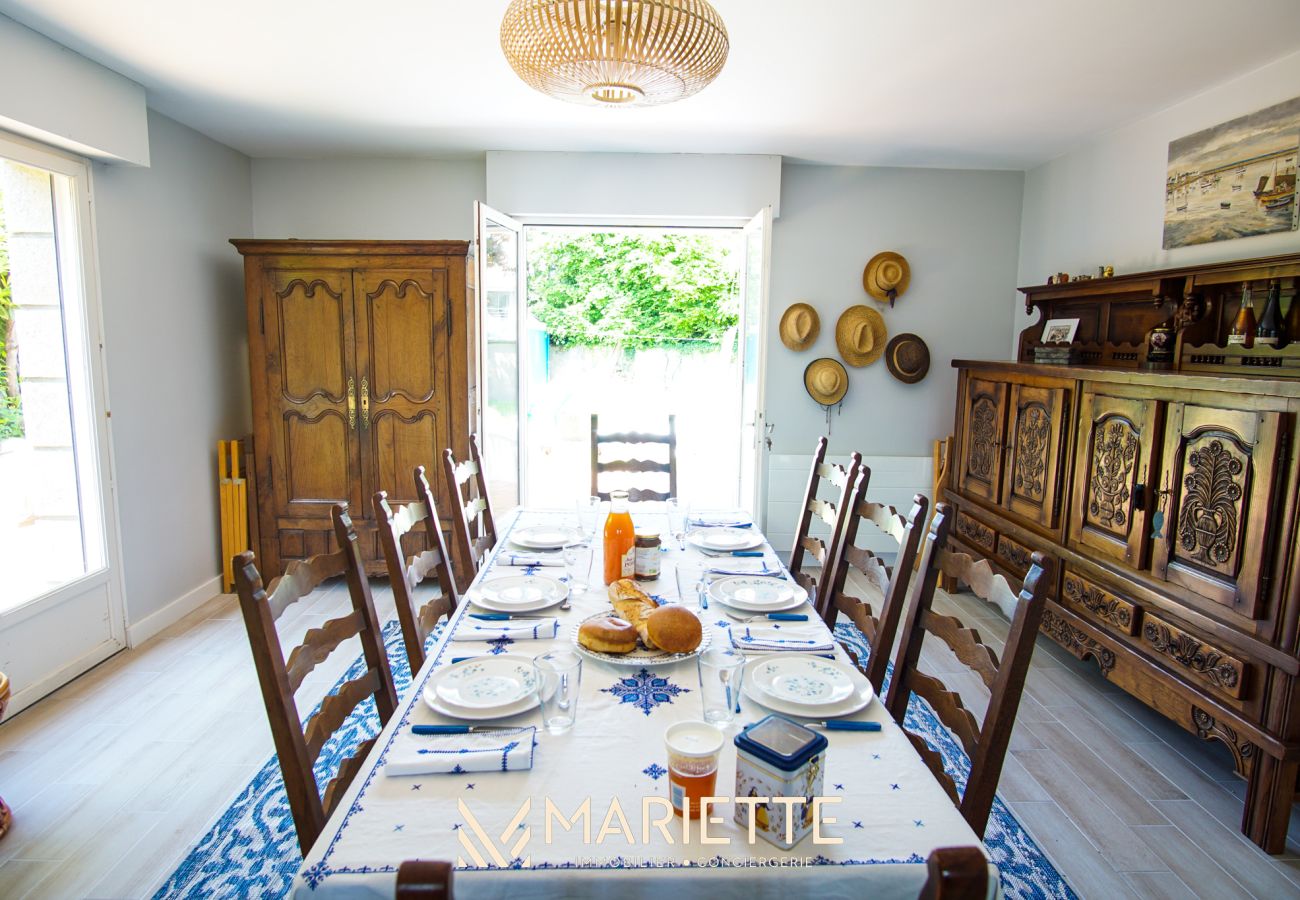 Maison à Concarneau - -BALUM-MAISON FAMILIALE JARDIN Á  150M DES PLAGES