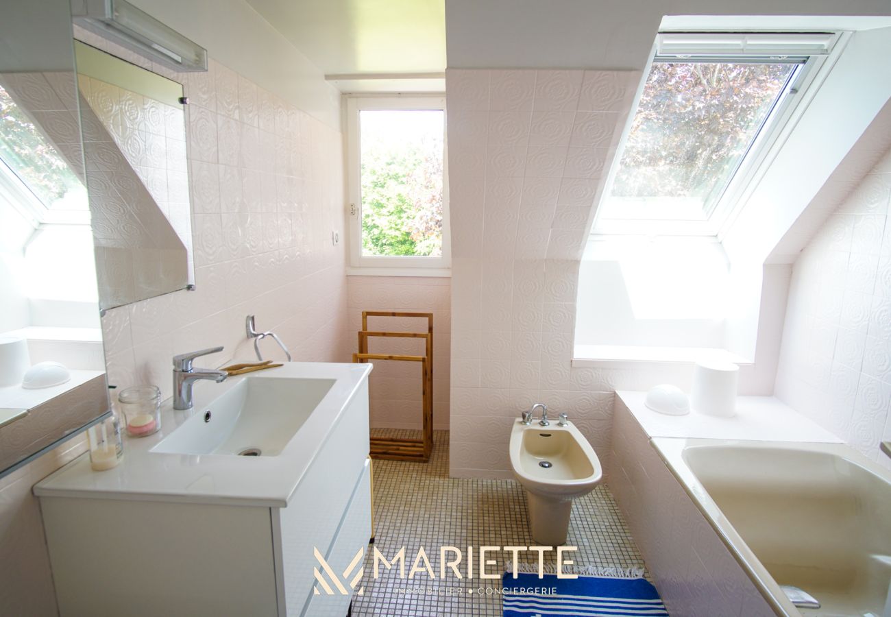 Maison à Concarneau - -BALUM-MAISON FAMILIALE JARDIN Á  150M DES PLAGES