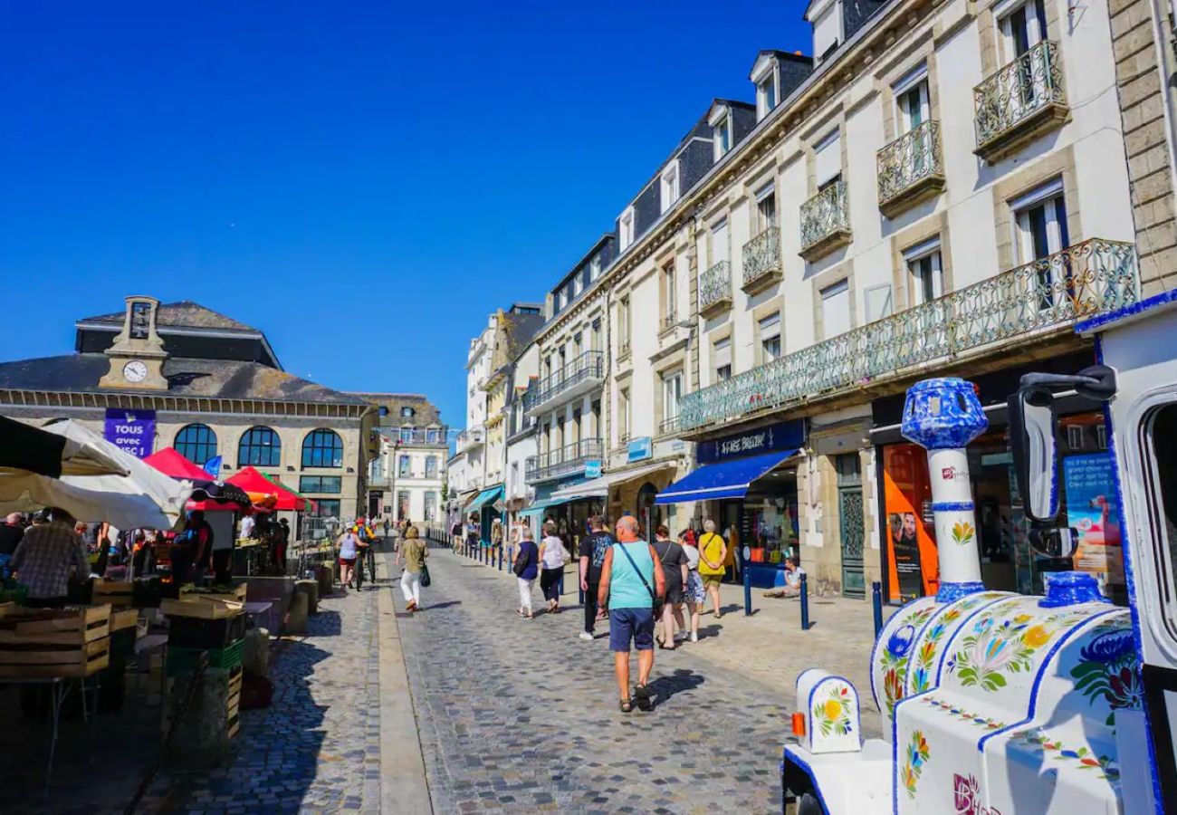 Maison à Concarneau - -CALI-JOLIE MAISON A 600 M DES PLAGES ET DU CENTRE