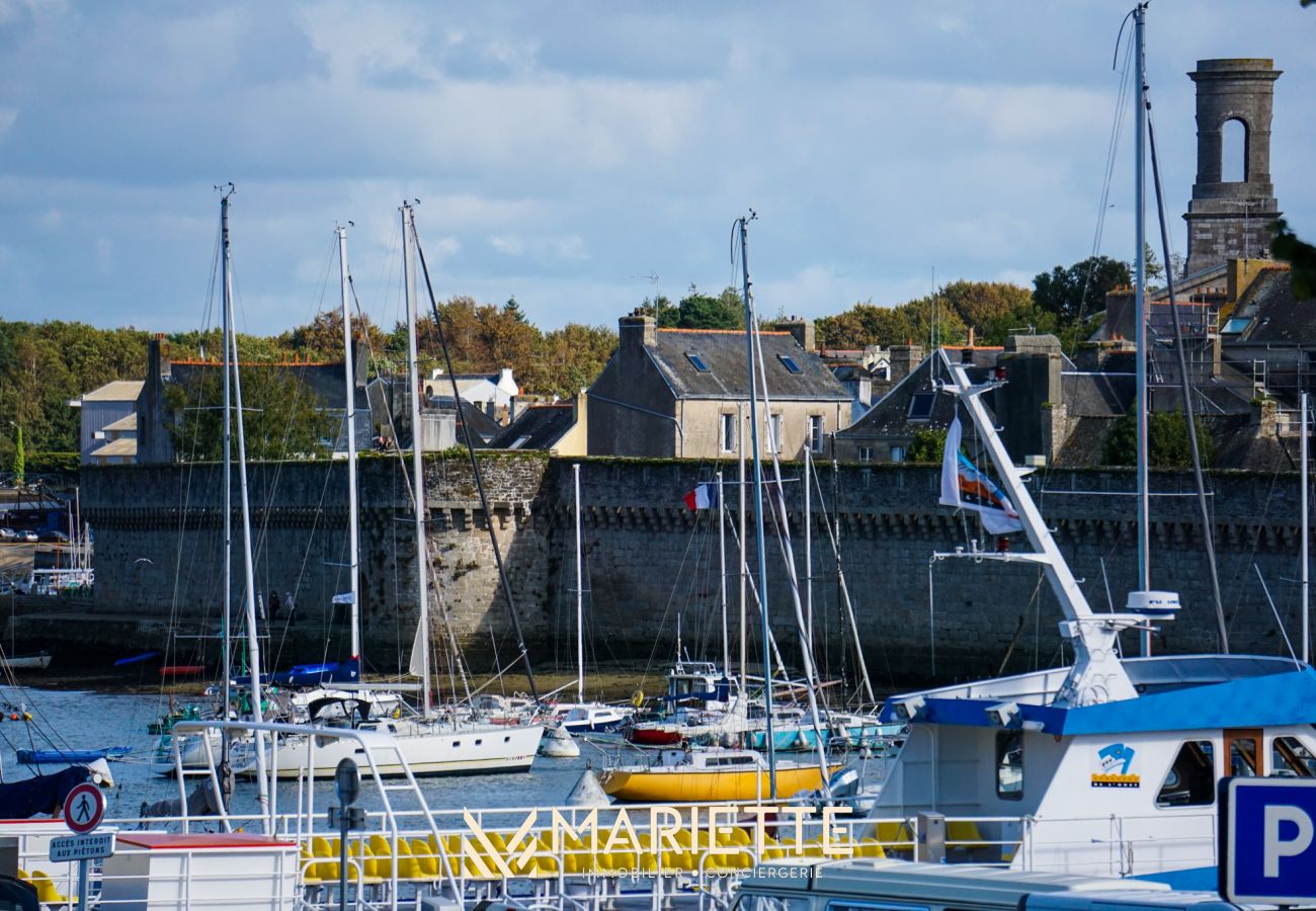 Appartement à Concarneau - -BOSCO- ÉLÉGANT T3 AVEC BALCON ET VUE SUR LE PORT