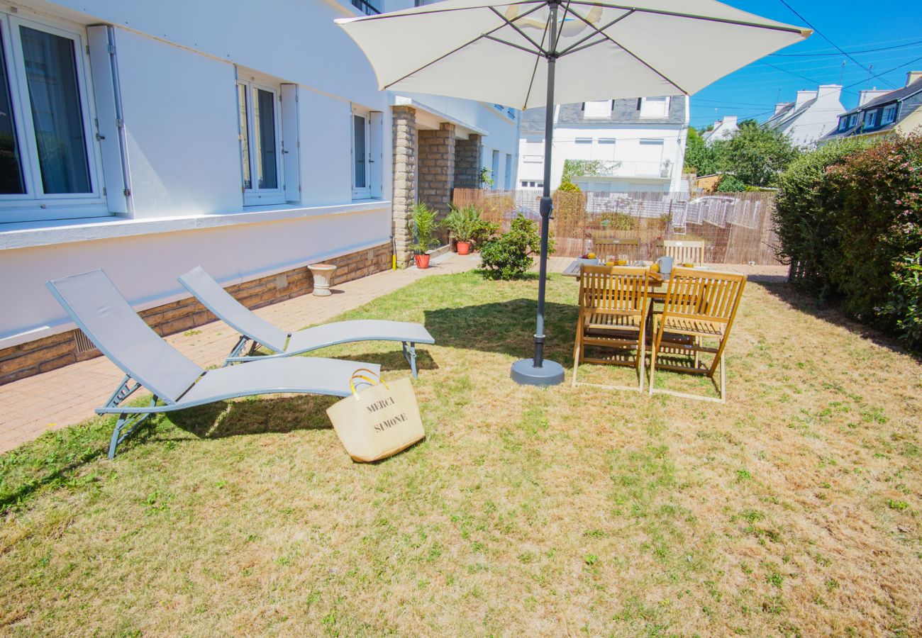 Appartement à Concarneau - -LE SENTIER- ÉLÉGANT T3 AVEC JARDIN PROCHE MER