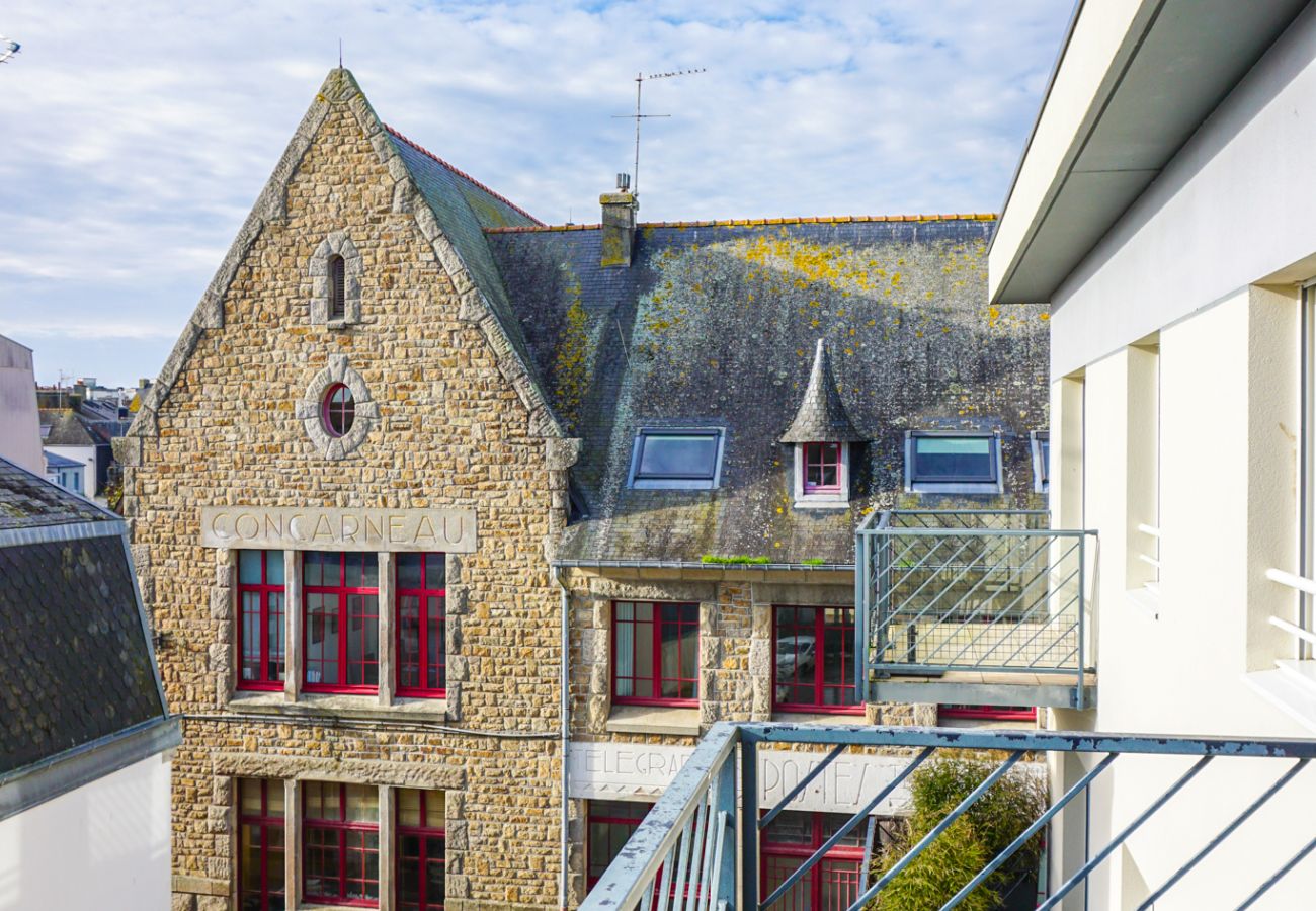 Appartement à Concarneau - -IRIS- Magnifique T2 rénové avec balcon&parking