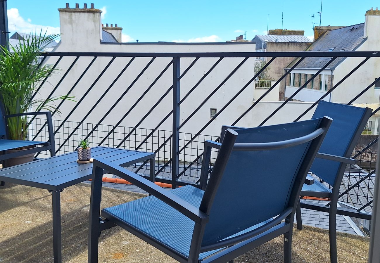 Appartement à Concarneau - -IRIS- Magnifique T2 rénové avec balcon&parking