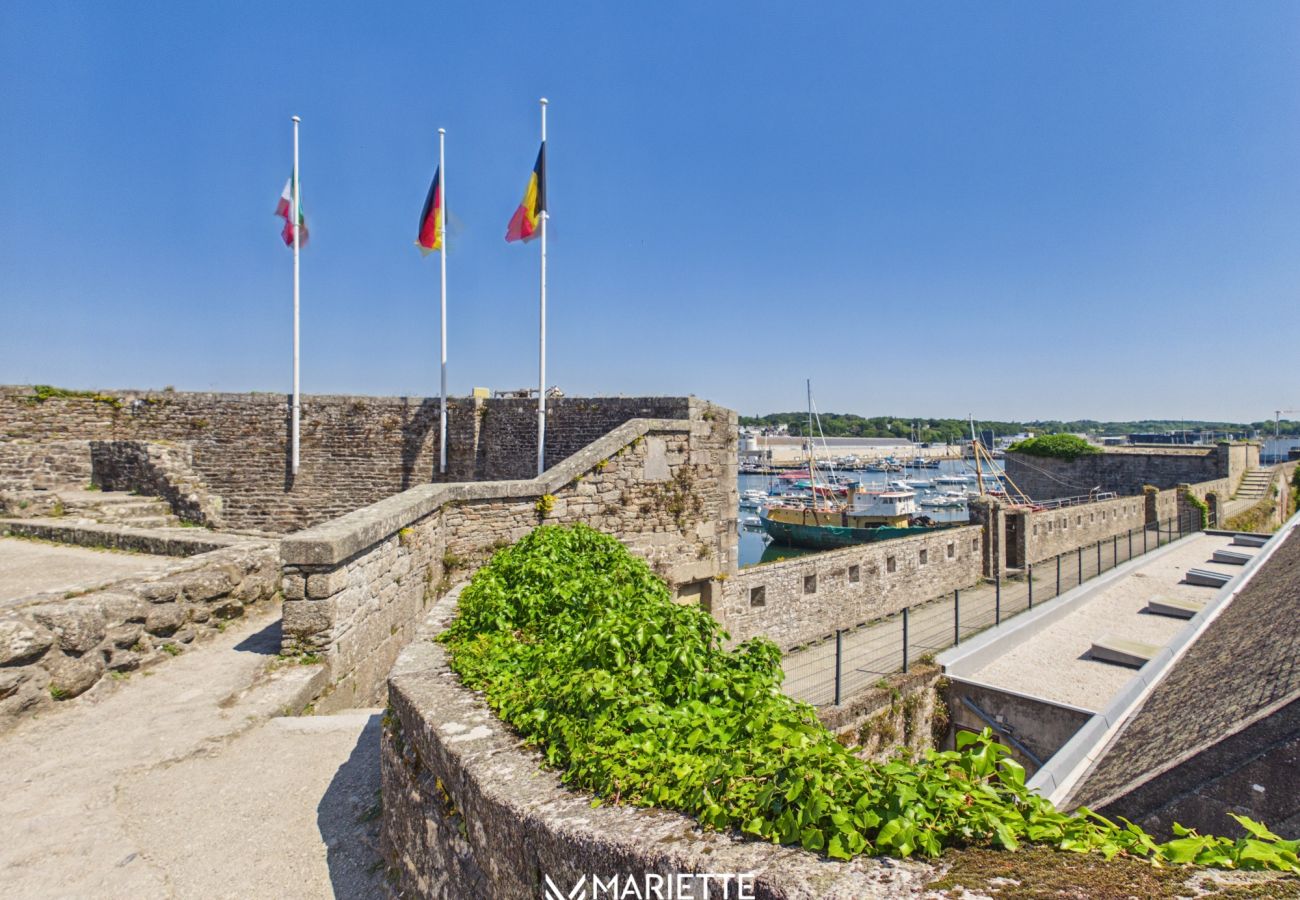 Appartement à Concarneau - -LE LOFT- TERRASSE PARKING PRIVÉ CONCARNEAU CENTRE