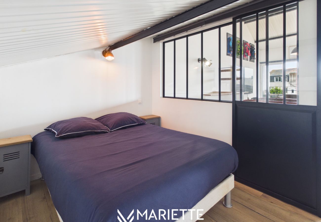 Appartement à Concarneau - -LE LOFT- TERRASSE PARKING PRIVÉ CONCARNEAU CENTRE