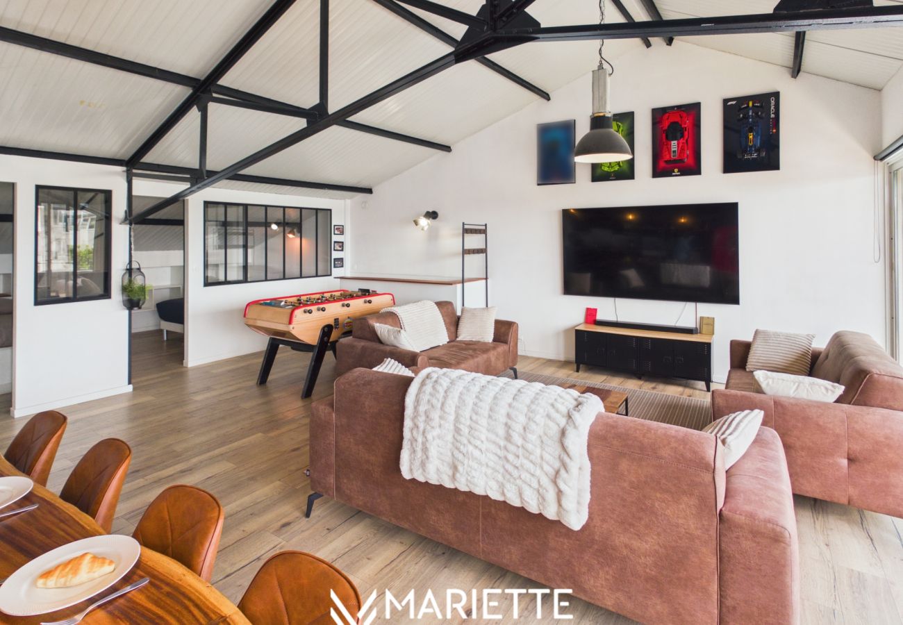 Appartement à Concarneau - -LE LOFT- TERRASSE PARKING PRIVÉ CONCARNEAU CENTRE