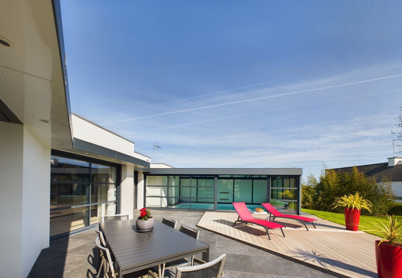 Maison à Concarneau - -PERLE - MAISON CONTEMPORAINE AVEC PISCINE