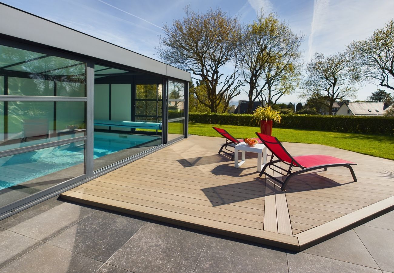 Maison à Concarneau - -PERLE - MAISON CONTEMPORAINE AVEC PISCINE