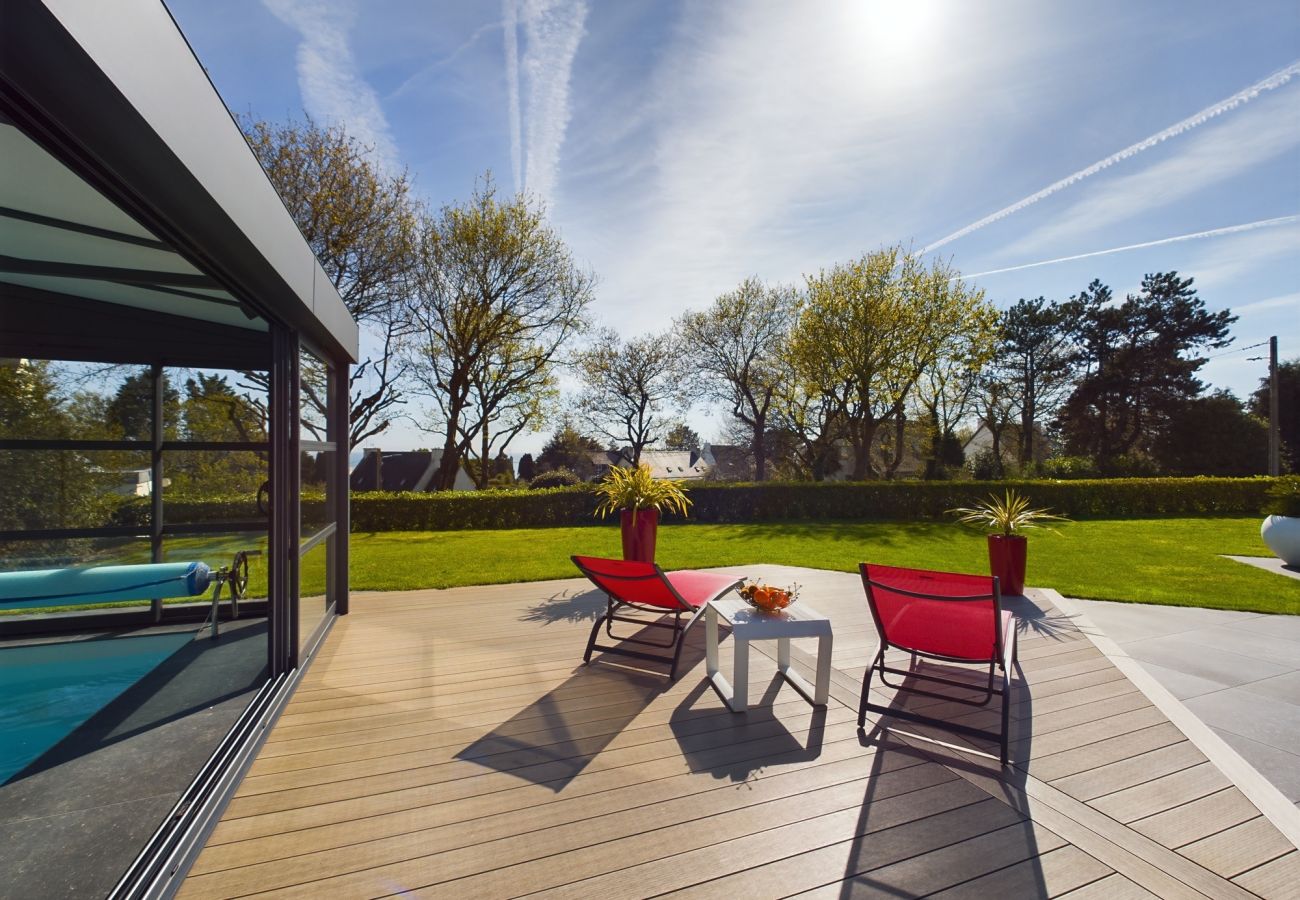 Maison à Concarneau - -PERLE - MAISON CONTEMPORAINE AVEC PISCINE