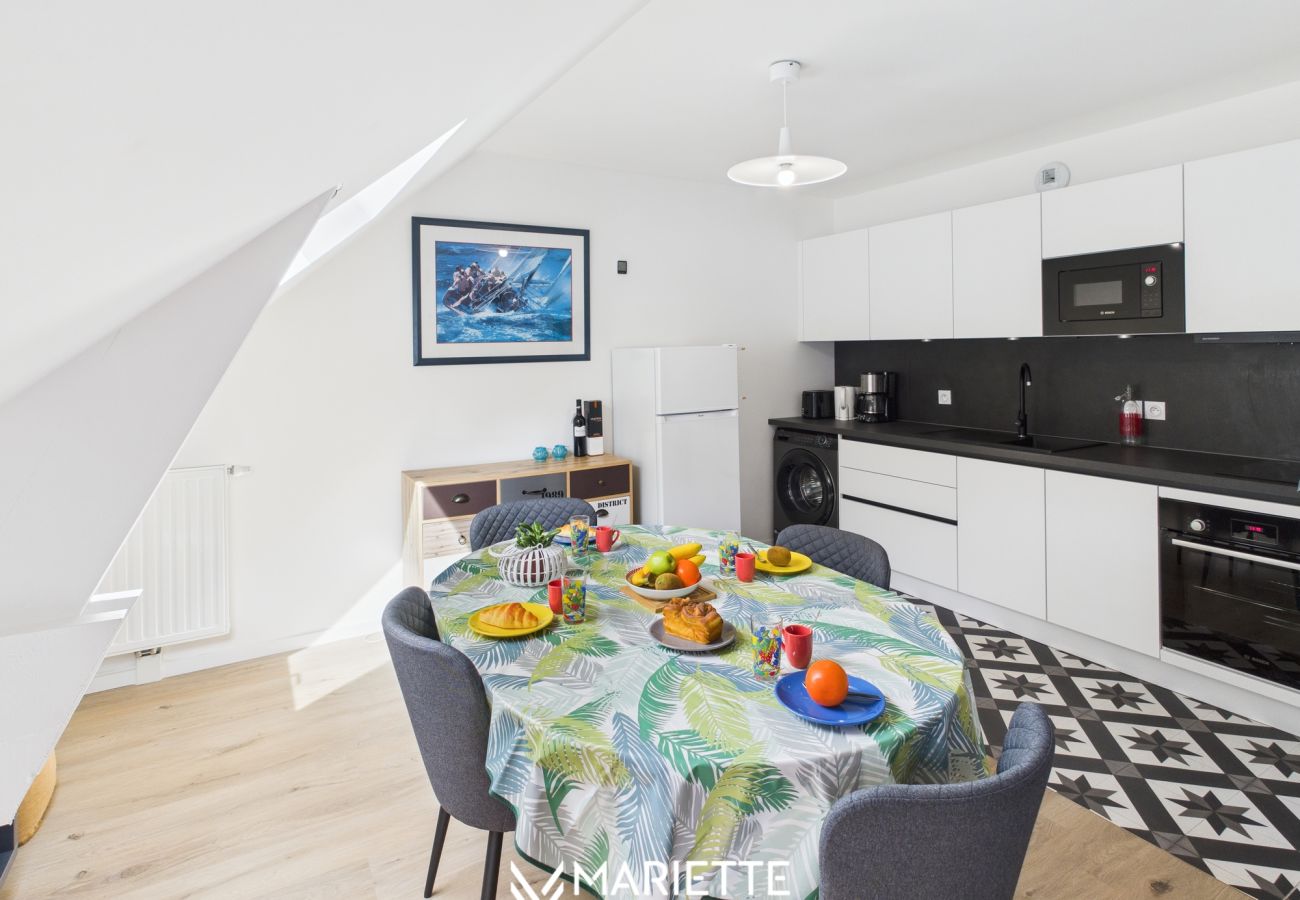 Appartement à Concarneau - -AUSTRAL- Beau T3 à 200 m des plages