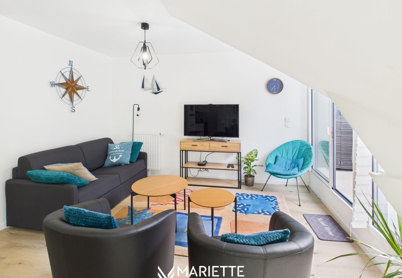 Appartement à Concarneau - -AUSTRAL- Beau T3 à 200 m des plages