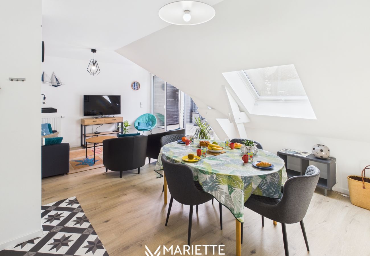 Appartement à Concarneau - -AUSTRAL- Beau T3 à 200 m des plages