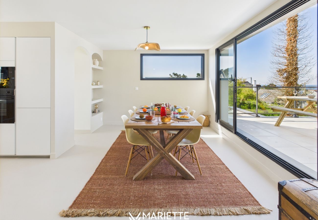 Maison à Névez - -TY CAYA- Belle contemporaine vue mer