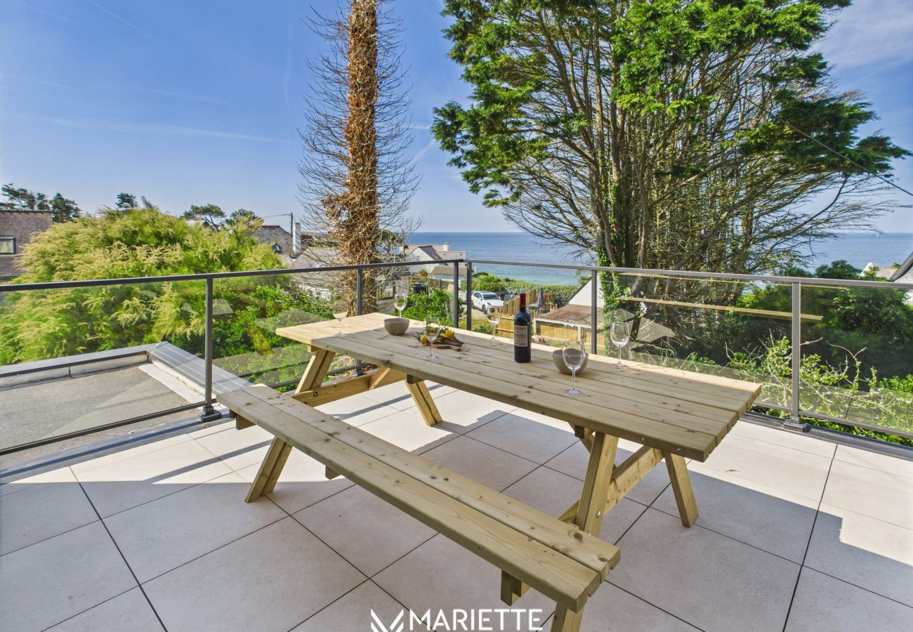 Maison à Névez - -TY CAYA- Belle contemporaine vue mer