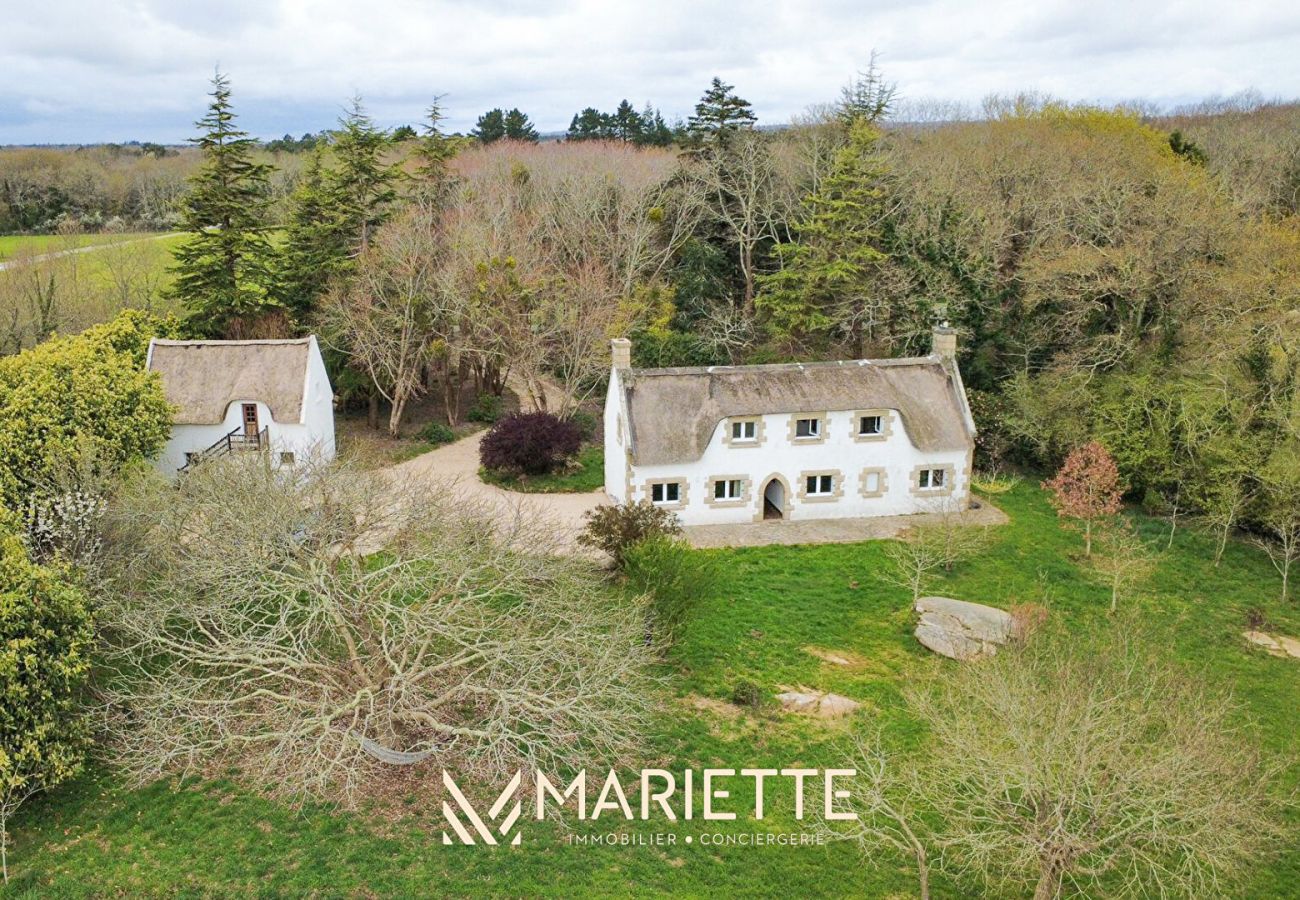 Maison à Névez - -TY TAD - Magnifique Chaumière entièrement rénovée