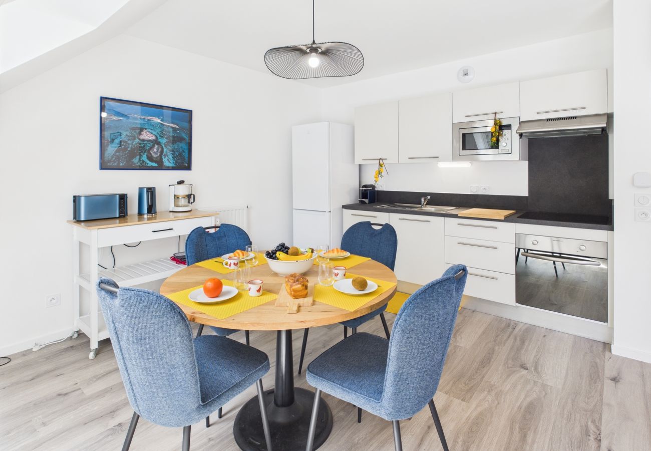 Appartement à Concarneau - -KEY WEST- Beau T3 avec accès à la plage