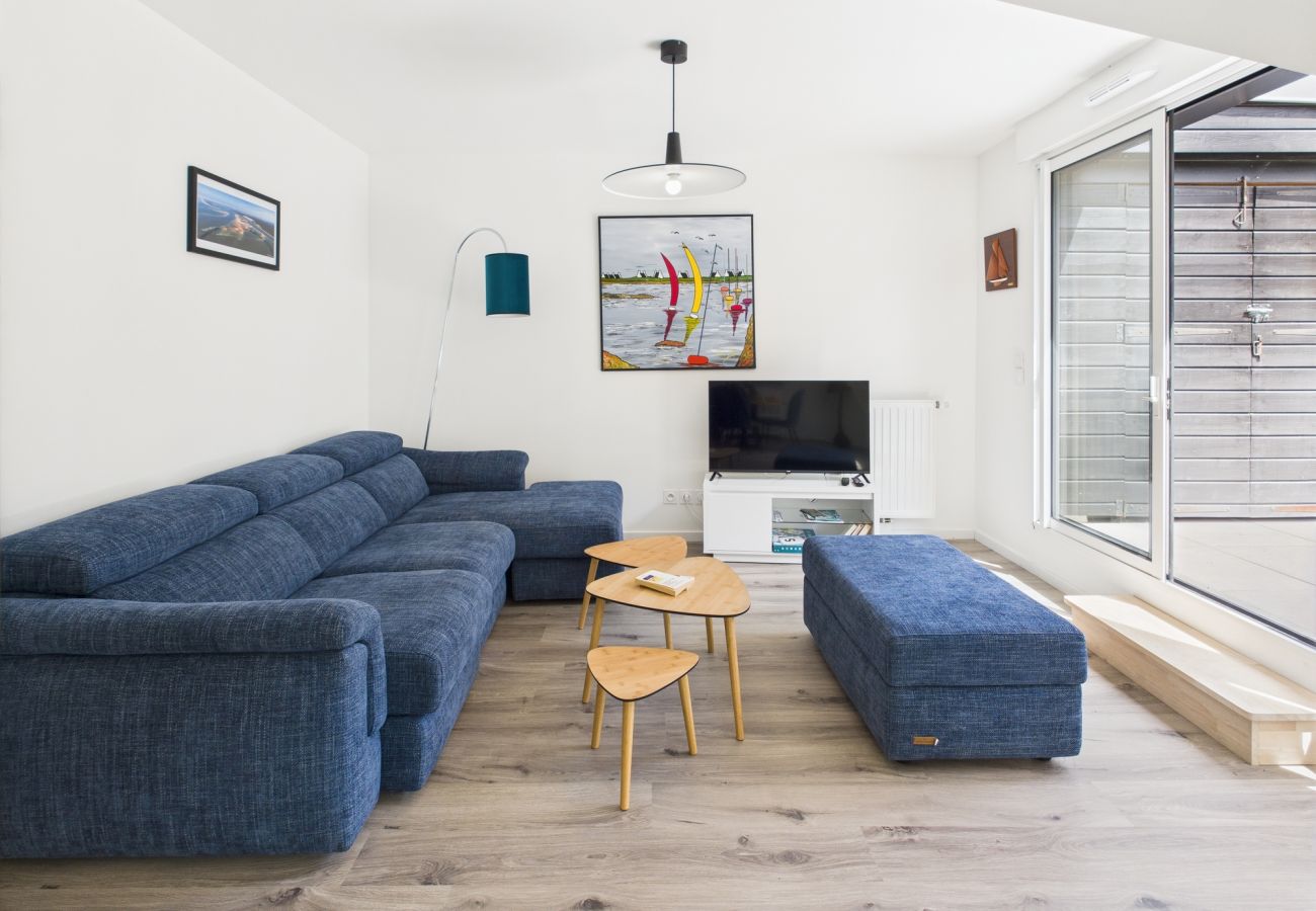Appartement à Concarneau - -KEY WEST- Beau T3 avec accès à la plage