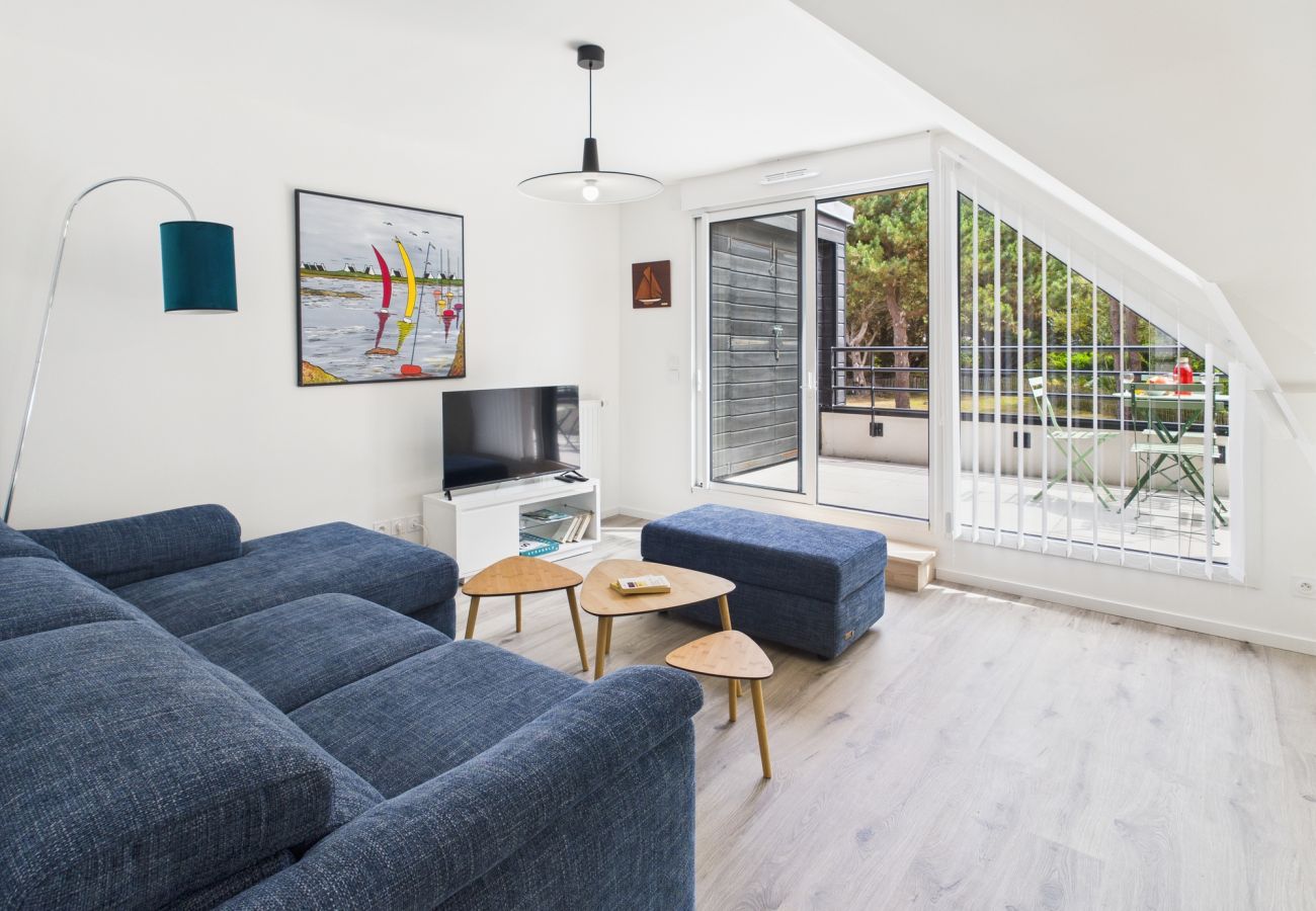 Appartement à Concarneau - -KEY WEST- Beau T3 avec accès à la plage