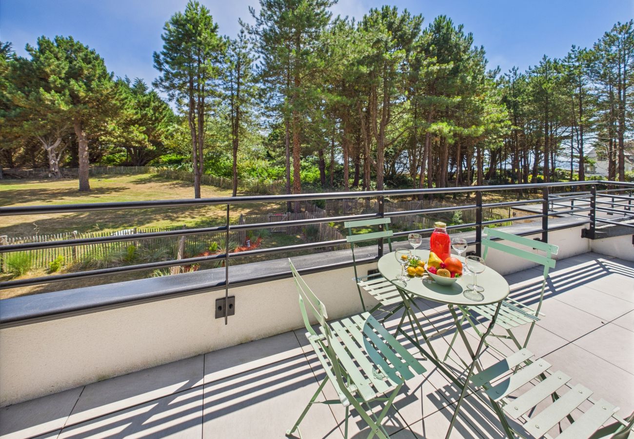 Appartement à Concarneau - -KEY WEST- Beau T3 avec accès à la plage