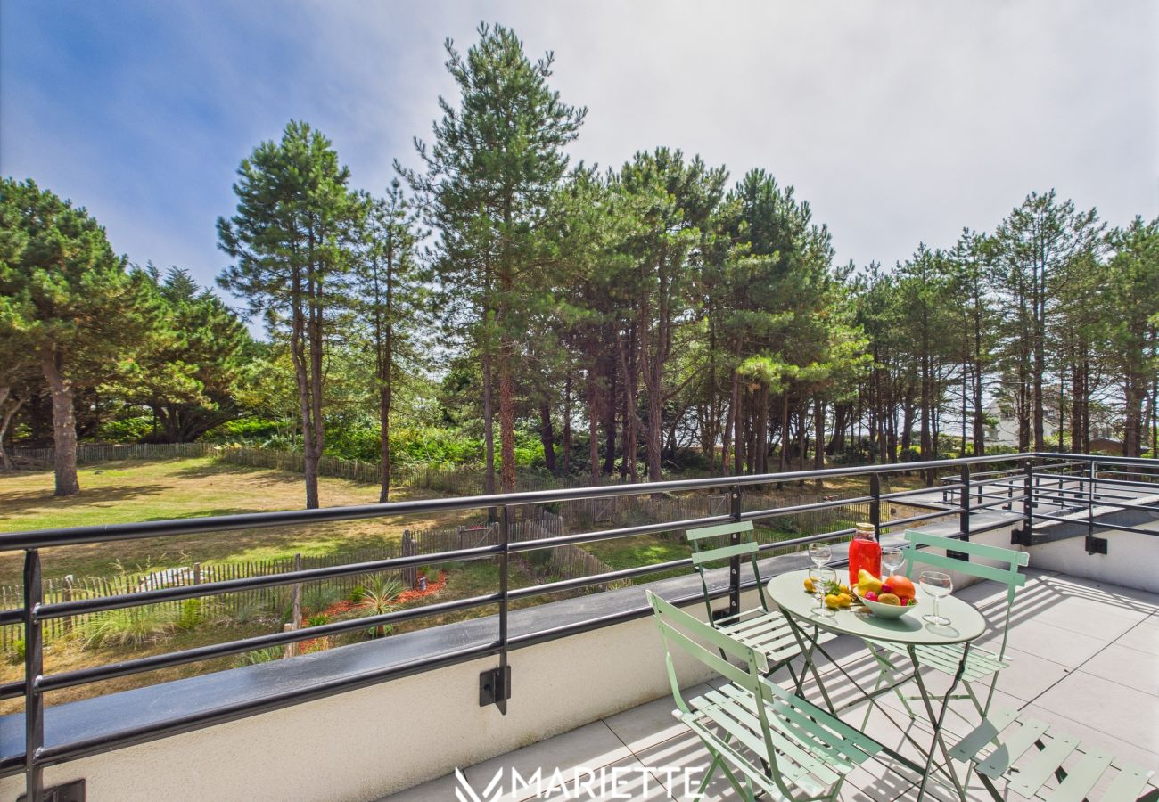 Appartement à Concarneau - -KEY WEST- Beau T3 avec accès à la plage