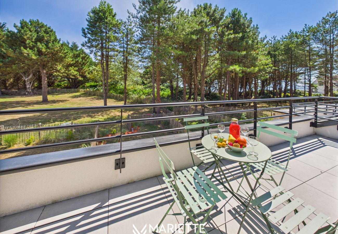 Appartement à Concarneau - -KEY WEST- Beau T3 avec accès à la plage