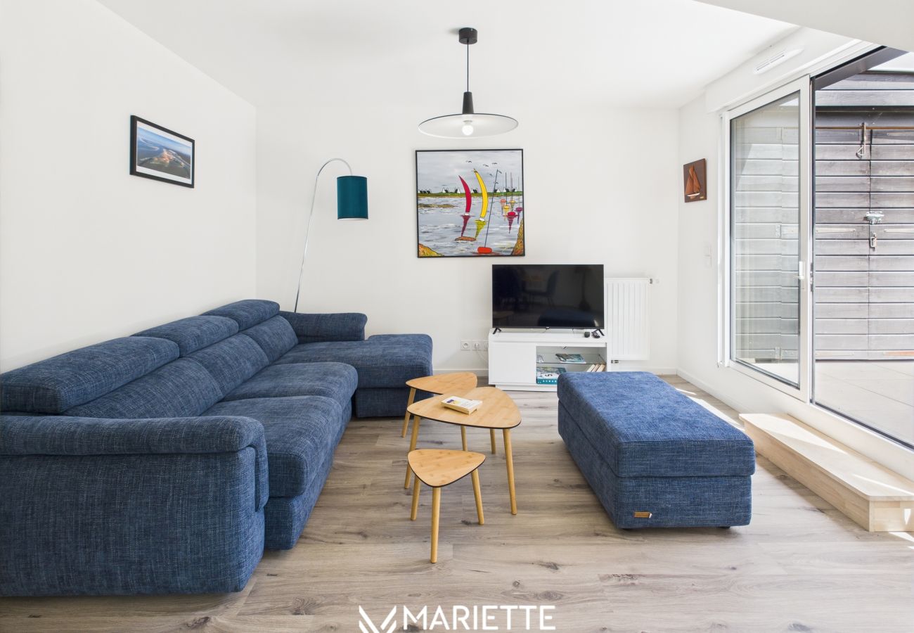 Appartement à Concarneau - -KEY WEST- Beau T3 avec accès à la plage