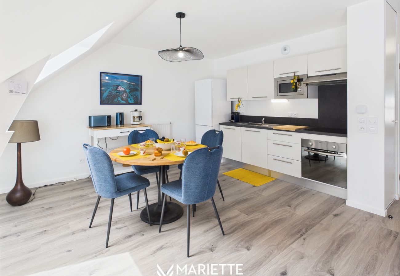 Appartement à Concarneau - -KEY WEST- Beau T3 avec accès à la plage