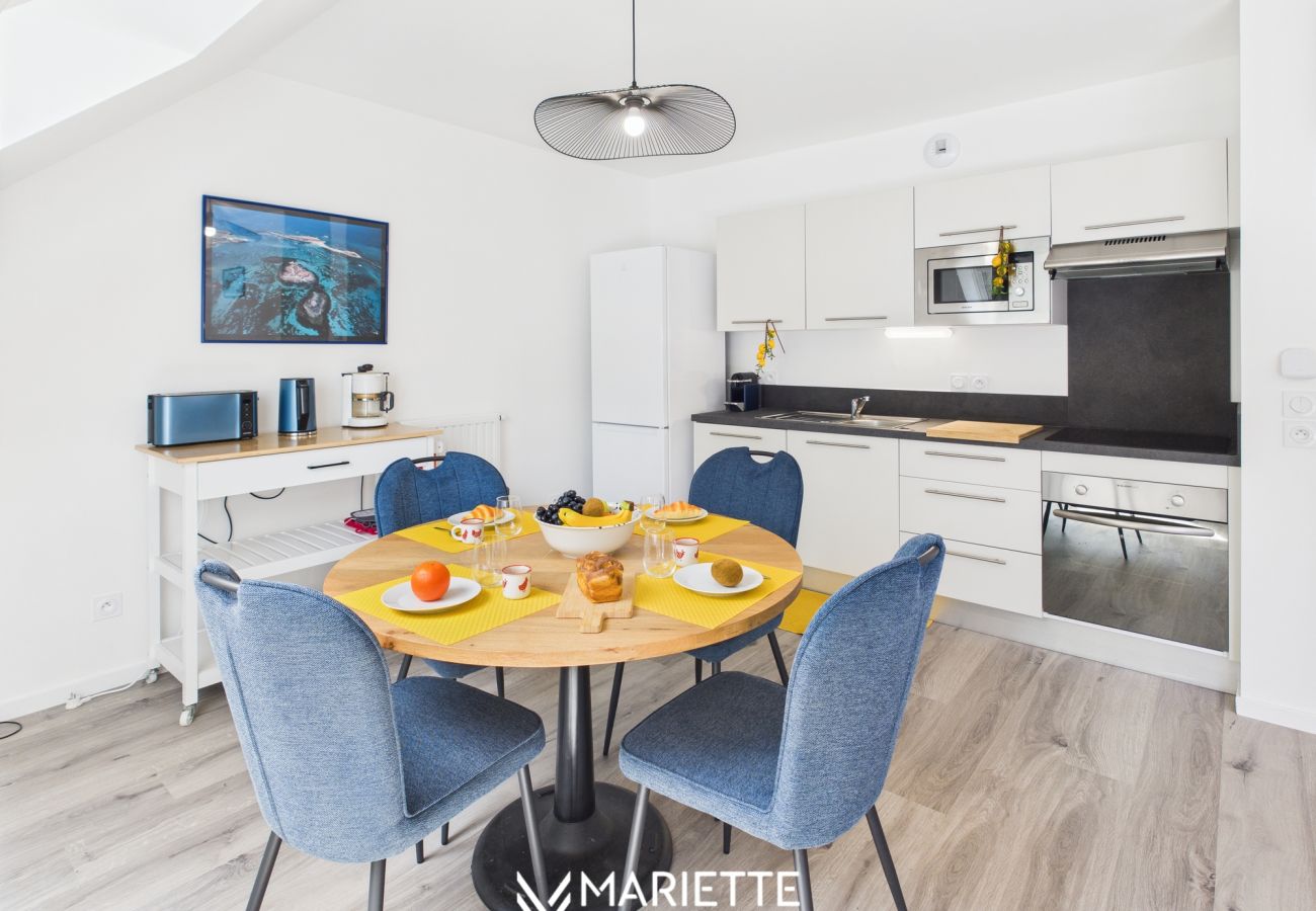 Appartement à Concarneau - -KEY WEST- Beau T3 avec accès à la plage