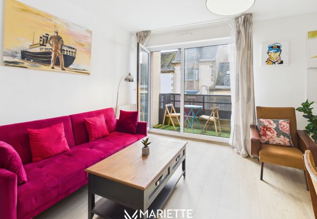 Appartement à Concarneau - -PEARL- Duplex avec balcon en bord de mer