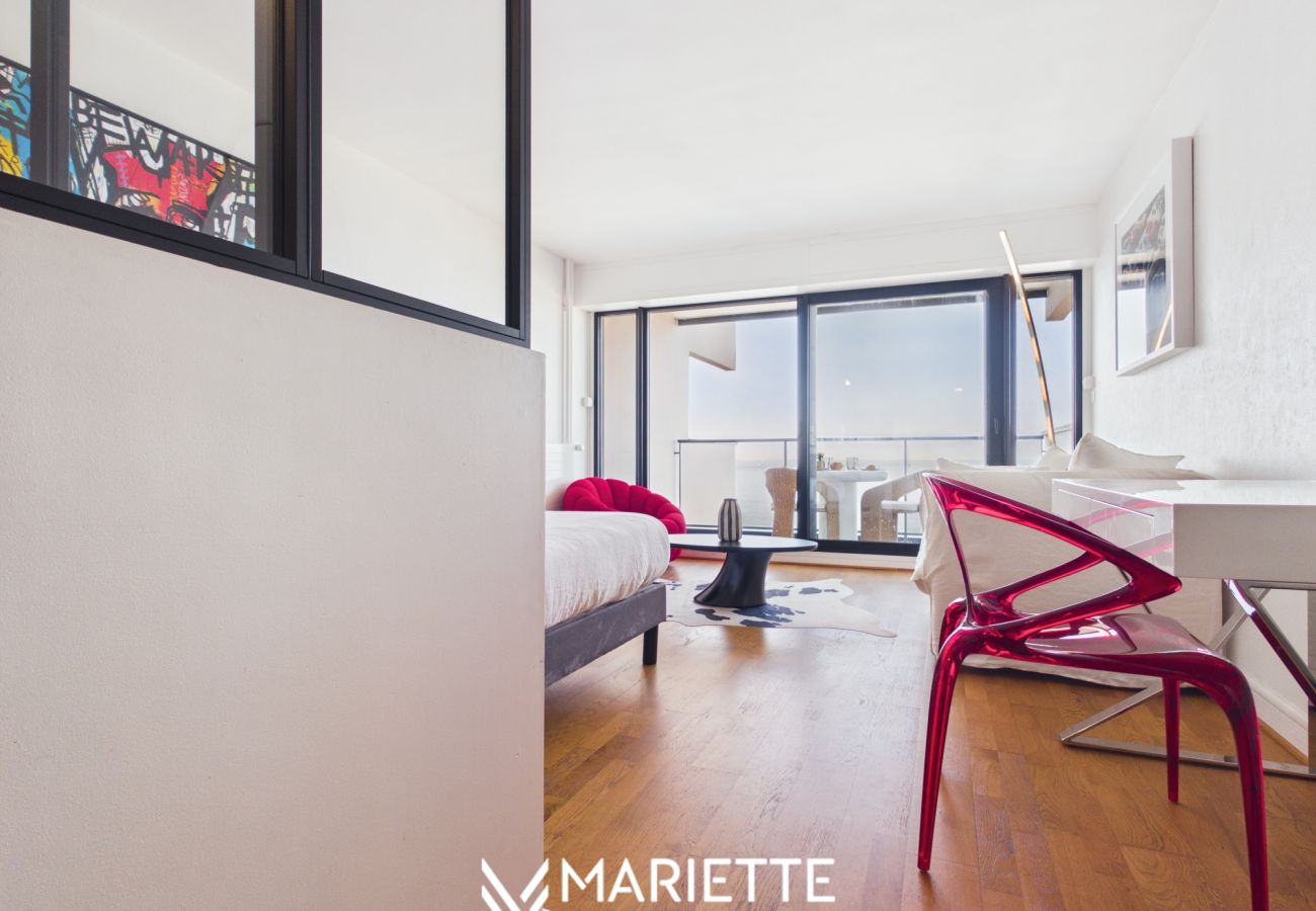 Studio à Concarneau - -OPALE- Studio avec vue mer, balcon &parking