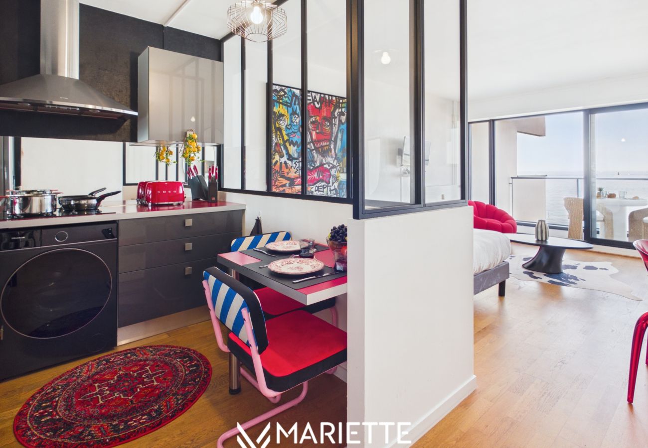 Studio à Concarneau - -OPALE- Studio avec vue mer, balcon &parking
