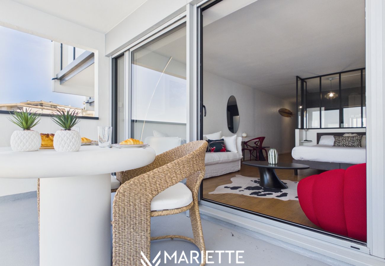 Studio à Concarneau - -OPALE- Studio avec vue mer, balcon &parking