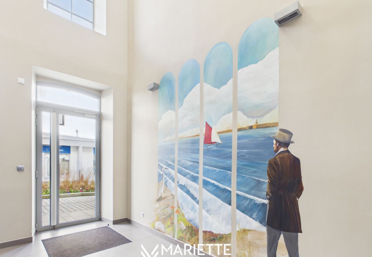Appartement à Concarneau - -L’Atelier- T2 avec Balcon, parking en hyper centr
